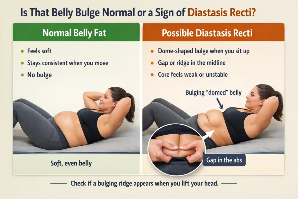 Is That Belly Bulge Normal or a Sign of Diastasis Recti Daventry
